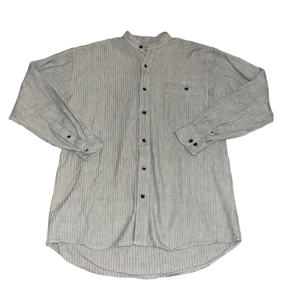 Vintage green flannel